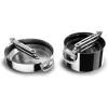 image:imageJoseph Joseph Space Steel 6Piece Stainless Steel Sauce Pan Set with Lids Nesting with Folding Handles Induction amp Oven Safe8pc