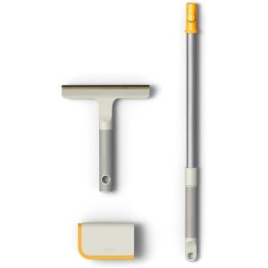 image:imageJoseph Joseph CleanTech 3pc Pet Hair Cleaning Tool Set Manual Rake for Carpet Upholstery amp Furniture with Extension Pole