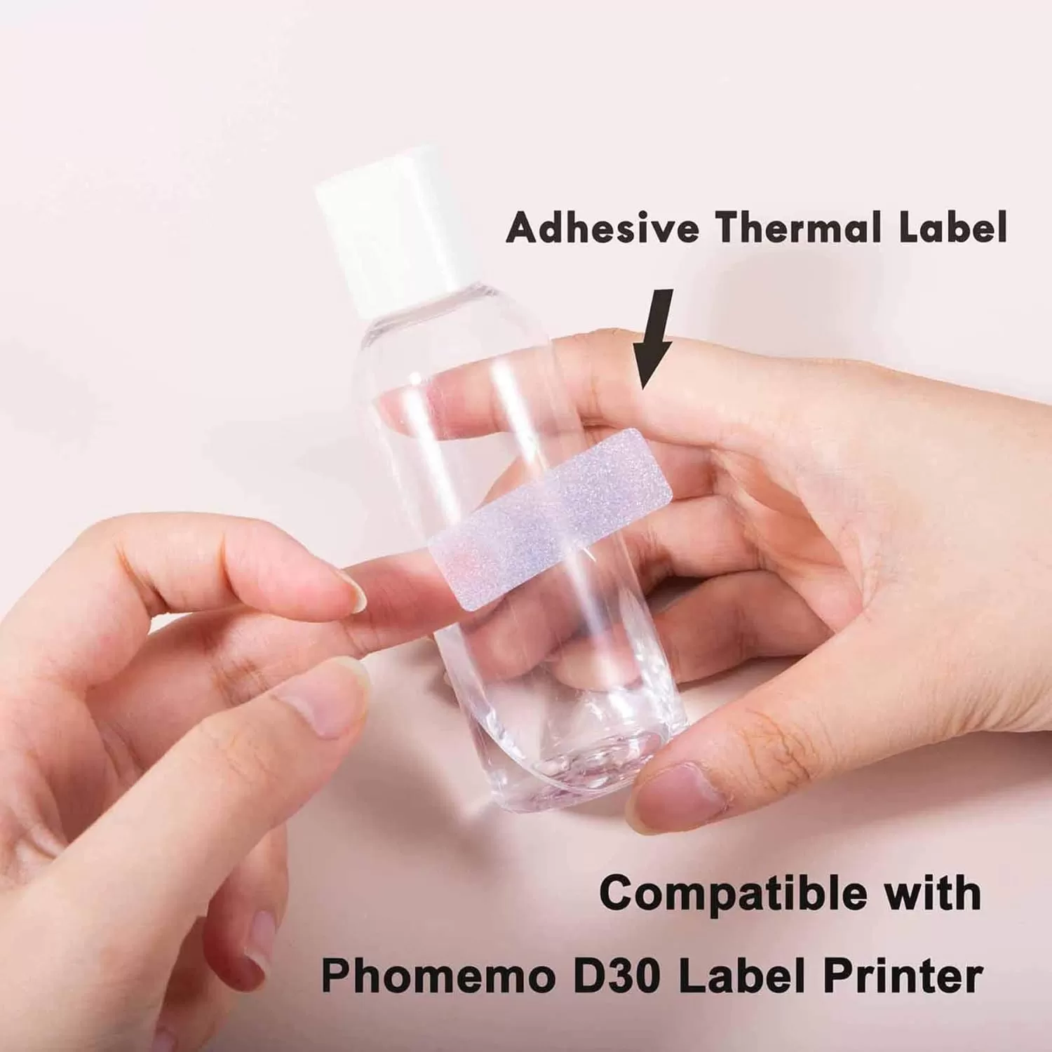 imageD30 Labels  Silver Glitter Thermal Printer Paper SelfAdhesive Mini Sticker Paper for Home Office Business Compatible with MemokingPhomemo D30 Label Maker 14x40mm055x157inch 3 RollsSilver