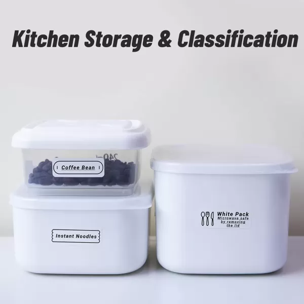 imageD30 Label  White Label Maker Tape StrongAdherence Label Thermal Printer Paper 15x40mm059x157inch for Name Price Folder Storage Compatible with MemokingPhomemo D30 Label Printer 3 Rolls15mm x 40mm