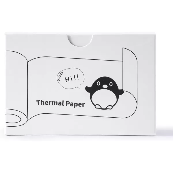 imageMemoking T02  M02X  M02L Sticker Paper  Pink Sticky T02 Mini Printer Sticker Paper Refill 50 mm x 35 m Keep for 20 yrs for Journal Photo Study Notes 3 Rolls