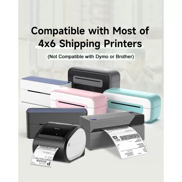 imageMemoking 3x2 Thermal Labels SelfAdhesive Personalized Shape Sticker Labels Direct Thermal Printer Label for Logo Design NamePrice Tag Thanks Card Address QR Code 500 LabelsRoll Yellow