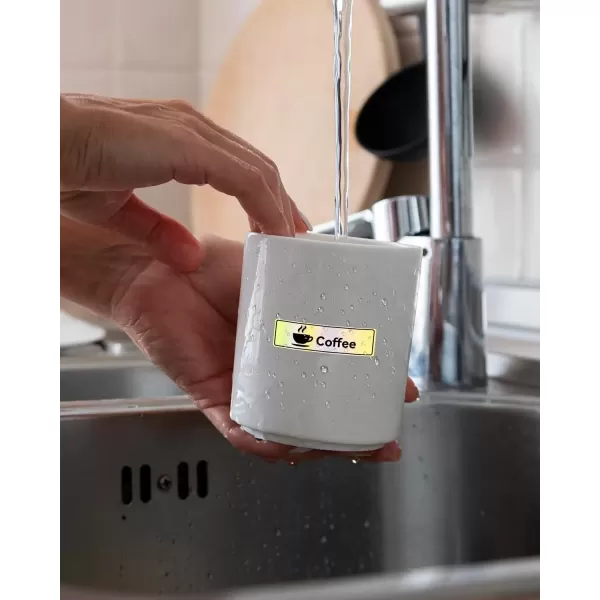 imageD30 Labels  D30 Thermal SelfAdhesive Label 38quot 1 12quot 12mm40mm 100 LabelsRoll Compatible with Phomemo D30 Label Maker Holographic SilverGold