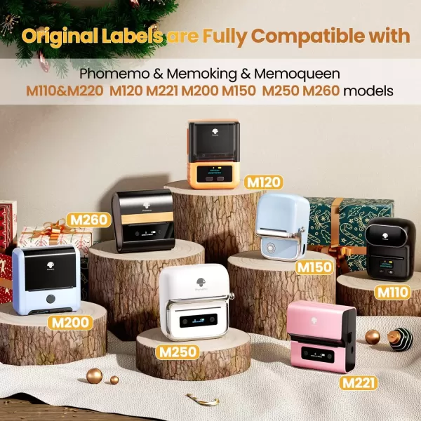 imageM110 Label 196 Color Circle M220 Label Memoking M200 Round Labels Gradient Flower Compatible with Phomemo Printer M110 M220 M200 M120 M221 Labels M110 Labels for DIY Design Thanks Card 140pcs