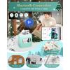 imageMemoking Print Pods Mini Printer  Inkless Sticker Printer Machine M02E Print Pod Portable Mini Printer for iphone Bluetooth Pocket Printer Thermal Photo Printer Sticky Note Printer for Note DiyGift