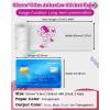 imageMemoking Thermal Sticker Paper M02 Sticker Paper for T02 M02 M02 Pro M02S M03 M03AS Pocket Printer 50mmx35mRoll 3 Rolls Transparent Background Colored Text Compatible with Phomemo Printer Paper