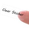 imageClear Q30S Label Tape  D35 Labels for Q30  Q31  Q32  Q30S  D35 Label Maker Tape  14x30mm  Memoking Q30S Labels Compatible with Phomemo D35 Label Tape Transparent Q30S  3 Rolls 210 LabelsRoll