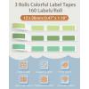imageColor D30 Labels D35 Label Tape for Q30  Q31  Q32  Q30S  D35 Label Maker Tape  Light GreenGreenDark Green047quotx118quot Q30S Labels Compatible with Phomemo D30 Labels  3 Rolls 160 LabelsRoll