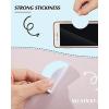 imageHD SelfAdhesive Round Thermal Labels for M200  M220  M120  M110S  M110 M221 Label Paper 157x157quot 180 Circle LabelsRoll  Black on White  Compatible with Memoqueen Phomemo M110 Labels