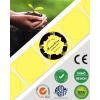 imageKhaki Round Sticker Label for M220 M221 M120 M110 Thermal Printer Labels  196 50MM  Khaki Paper Circle M200 Labels Paper Compatible with Phomemo M110 M150 M250 M260 Labels Printer  140 LabelsYellow