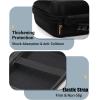 imageMemoking Case for M220 Label Maker  Case for Thermal Label Printer Case T02 M200 M220 M221 Printer  Storage Holder Labels Tape Paper Roll ampamp USB Cable Black Box OnlyBlack