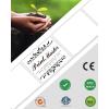 imageMemoking M220M200M221 Compatible 3 Roll White Labels 300 PCS 70X80MM Thermal Printer Labels Square 276x315276 inch x 315 inch