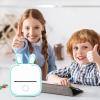 imageMemoking T02 Protective CaseBunny Ears Shape Soft Silicone BPAFree Cute Design Printer Cover Compatible with T02 Mini Bluetooth Wireless Portable Mobile Pocket Printer GreenGreen