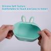 imageMemoking T02 Protective CaseBunny Ears Shape Soft Silicone BPAFree Cute Design Printer Cover Compatible with T02 Mini Bluetooth Wireless Portable Mobile Pocket Printer GreenGreen