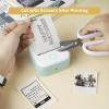 imageMemoking T02M02XM02L White Thermal Paper10Year Sticky 50mmx35m for Journal Photo Texts Study Notes and More 3 RollsClear