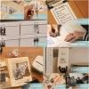 imageMemoking T02M02XM02L White Thermal Paper10Year Sticky 50mmx35m for Journal Photo Texts Study Notes and More 3 RollsMilky White
