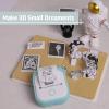 imageMemoking T02M02XM02L White Thermal Paper10Year Sticky 50mmx35m for Journal Photo Texts Study Notes and More 3 RollsWhite