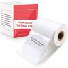 imageKhaki Round Sticker Label for M220 M221 M120 M110 Thermal Printer Labels  196 50MM  Khaki Paper Circle M200 Labels Paper Compatible with Phomemo M110 M150 M250 M260 Labels Printer  140 LabelsWhite