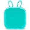 imageMemoking T02 Protective CaseBunny Ears Shape Soft Silicone BPAFree Cute Design Printer Cover Compatible with T02 Mini Bluetooth Wireless Portable Mobile Pocket Printer GreenGreen