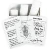 imageMemoking T02M02XM02L White Thermal Paper10Year Sticky 50mmx35m for Journal Photo Texts Study Notes and More 3 RollsMilky White