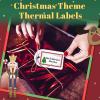image196x118 HD Memoking Thermal Label Paper for M200 M220 M120 M110S M110 Label Printer Label  Christmas Tree Pattern  Square Thermal Label Compatible with Phomemo M110 Labels Printer  230 Labels