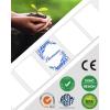 imageM110 Label Blue Pattern M200 Labels 40x30mm for M120 M220 M200 M110S M221 Printer Labels  Blue on White Paper  Memoking M200 Label Compatible with Phomemo M110 Label Tape  1 Roll230PCS157x118quot
