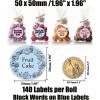 imageM200 Labels  M110 Labels Round for M200 M220 M120 M110S M110 Printer Labels  19650X50MM  Thermal Circle M200 Labels Paper Compatible with Phomemo M110 Labels Printer  140 Labels1 Roll Blue