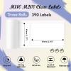 imageM220 Labels Clear M110 Label 40x60MM for M200 M220 M221 M120 M110S M110 Printer Labels  Transparent Memoking M200 Labels Compatible with Phomemo M110 Labels M220 Labels  157x236 3 Rolls