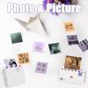 imageMemoking M02 Thermal Printer Sticker Paper Compatible with Phomemo M02 M02Pro M02S M03 M03AS M04S M04AS Printer Adhesive Thermal Labels 50mm x 35mRoll 3 Rolls GreenPurpleOrange50mm