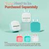 imageMemoking Mini Portable Printer  T02 Print Pods Mini Inkless Printer Pocket Thermal Sticker Printer Mini Sticker Printer Mobile Picture Printer for Student Gift White Bunny Case Not IncludedGreen