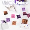 imageMemoking Mini Printer Sticker Paper Thermal Labels Compatible with Phomemo M02 M02PRO M02S M03 M03AS M04AS M04S Printer Rose RedPurpleOrange 50mm x 35mRoll 3 Rolls