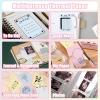 imageMemoking Nonadhesive Colorful Thermal Paper M02 Printer Paper for M02 M02 Pro M02S M03 M03AS M04S M04AS Mini Printer 53mmx65mRoll YellowBluePink 3 Rolls Compatible with Phomemo Printer Paper