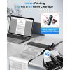 imageMemoking Portable Printers Wireless for Travel M833 Inkless Bluetooth Thermal Printer Supports 85quot X 11quot US Letter ampamp A4 Size Thermal Paper Compatible with iOS Android Laptop Tablet Smartphone