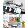 imageMemoking Portable Printers Wireless for Travel M833 Inkless Bluetooth Thermal Printer Supports 85quot X 11quot US Letter ampamp A4 Size Thermal Paper Compatible with iOS Android Laptop Tablet Smartphone