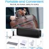 imageMemoking Portable Printers Wireless for Travel M833 Inkless Bluetooth Thermal Printer Supports 85quot X 11quot US Letter ampamp A4 Size Thermal Paper Compatible with iOS Android Laptop Tablet Smartphone