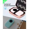 imageMemoking T02 Hard Storage Case  Compatible with Phomemo D30 SUPVAN E10 NIIMBOT D11 JADENS D110 and More with Zipper Mesh Pocket Waterproof Shockproof Case Pink Only CasePink