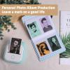 imageMemoking T02M02XM02L PurpleGreenOrange Thermal Paper20Year Sticky 50mmx35m for Journal Photo Texts Study Notes and More 3 Rolls