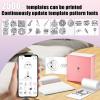 imageMemoking White Thermal Sticker Paper Mo2 Printer Paper for Printer M02 M02 Pro M02S M03 M03AS M04 Keep for 20 Years 50mmx35mRoll Black on White 3 Rolls Compatible with Phomemo Printer Paper
