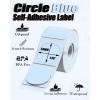 imageWathet M110 Label Circle Labels 50x50MM for M120 M200 M220 M110S M110 M221 Printer Labels  Memoking M200 Label Compatible with Memoqueen Phomemo M110 Label Roll 196quot  1 Roll140PCS M110 Round Label