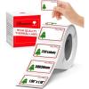 image196x118 HD Memoking Thermal Label Paper for M200 M220 M120 M110S M110 Label Printer Label  Christmas Tree Pattern  Square Thermal Label Compatible with Phomemo M110 Labels Printer  230 Labels