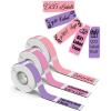 imageD30 Label Tape  Color D35 Labels for Q30  Q31  Q32  Q30S  D35 Label Maker Tape  PurplePale PinkPink047x118quot Q30S Labels Compatible with Phomemo D30 Label Maker Tape  3Rolls 160 PCSRoll