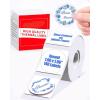 imageM110 Label Circle M200 Labels 50x50mm for M120 M220 M200 M110 M221 Printer Label  Blue Pattern on White M110 Paper  Memoking M200 Label Compatible with Phomemo M110 Label Tape  1 Roll140PCS