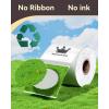 imageM110 Thermal Labels  for M100M110M220M160M221M150 M250M260 Printer Compatible with Phomemo Labels 196quot50mm Colorful Circle Sticker Paper for DIY Design QR Code Thanks Card AddressClear