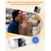 imageMemoking Mini Printer  Portable Sticker Printer Q02E Pocket Thermal Inkless Sticker Maker Bluetooth Print Pod Small Receipt Printer for Study Note Anatomical Diagrams Scrapbook Journal Gift DIYWhite