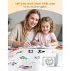 imageMemoking Mini Printer  Portable Sticker Printer Q02E Pocket Thermal Inkless Sticker Maker Bluetooth Print Pod Small Receipt Printer for Study Note Anatomical Diagrams Scrapbook Journal Gift DIYWhite