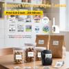 image:imageMemoking Label Maker Machine with Tape A42Address Barcode Label Printer with 2000 Icons amp 300 FontsBluetooth Portable Thermal Printer for Small BusinessHomeSchoolLogoClothingMailingBakery