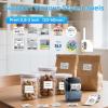 image:imageMemoking Label Maker Machine with Tape A42Address Barcode Label Printer with 2000 Icons amp 300 FontsBluetooth Thermal Printer Memory Modules for Small BusinessHomeSchoolLogoMailingBakeryRetailBlue