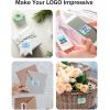 image:imageMemoking Label Maker Machine with Tape with 40x30mm 157x118 Holographic Waterproof Sticker PaperBlue