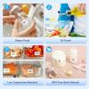 image:imageMemoking Label Maker Machine with Tape A42Address Barcode Label Printer with 2000 Icons amp 300 FontsBluetooth Thermal Printer for Small BusinessHomeSchoolLogoMailingBakeryRetailBlueBlue