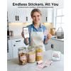 image:imageMemoking T02 Sticker Paper Holographic Silver Compatible with T02M02Q02ET02 ProD20D21 Print Pods Mini Printer Thermal Sticky Labels 50mmx35m for Journal Photo Texts Study Notes Sticker 3 RollsPink